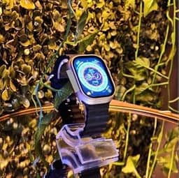IWO16 Ultra 8 Relógio Inteligente na Cor (PRETO) com tela de 2.10 polegadas 49mm com Bluetooth, Atende e Realiza Chamadas