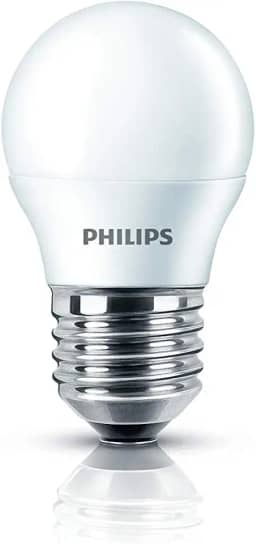 Lâmpada LED mini bulbo, Luz amarela, 4W, bivolt (100-240V), base E27