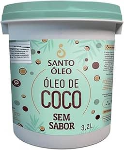 Óleo de Coco Sem Sabor Balde 3,2L