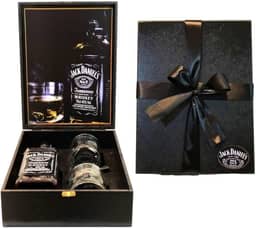 Kit Premium Box Whisky 1lt + 2 Copos + Dosador
