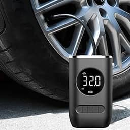 RCM Group® - Calibrador de Compressor de Ar Digital Portátil Recarregável para Encher e Calibrar Pneus de Carro, Moto, Bike e Bola - Precisão e Praticidade no Seu Dia a Dia – RCM Group® (STANDARD)