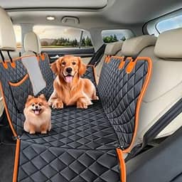 Capa Protetora Carro Pet, Almofada Removível e Lavável, Impermeável, Resistente Ao Desgaste, Antiderrapante, Capa de Banco Traseiro de Carro para Cachorro, Tamanho Universal
