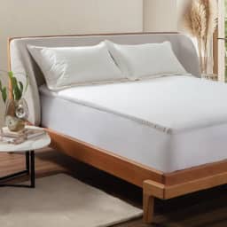 Pillow Top Espuma Soft, Toque Macio, Altura 5cm, Micropercal 200 Fios, 100% Poli�ster, El�sticos Laterais, Antial�rgico, Conforto Duradouro, Al�vio de Press�o, Altihaus (Solteiro)