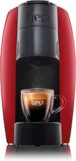 Cafeteira Espresso LOV Vermelha, 127V - TRES 3 Corações