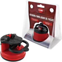 Amolador Faca Afiador Tesoura Profissional Ventosa Canivete