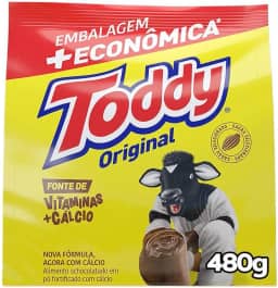 Achocolatado em Pó Original Toddy 480G + Econômica