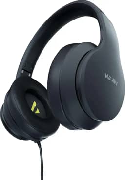 WAAW by ALOK Fone de Ouvido Headphone SENSE 100HW com Fio, Microfone, Compatível com Assistente de Voz, Design Dobrável