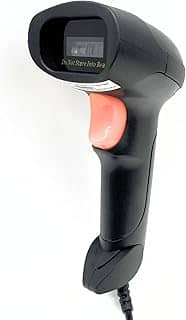 Leitor Código De Barras Com fio CCD Usb Laser 1d UPC/EAN NF Bi-direcional Goldensky