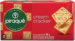 PIRAQUÊ BISC CREAM CRACKER 48X184G