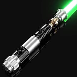 CVCBSER Sabre de luz de duelo de controle de aplicativo atualizado, 16 conjuntos de efeitos sonoros, 3 efeitos de luz e infinitas mudanças de cores, sabres de luz de metal premium com controle de