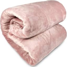 Cobertor Queen Corttex Lumini Super Soft Alta Gramatura 300g Manta Microfibra Poliéster Toque Seda - Coberta Colcha (Rosa Rosé)