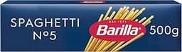 Barilla N.5 - Macarrão Grano Duro, Spaguetti, 500g