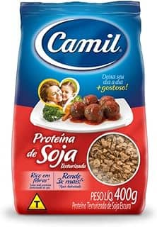 Proteina Texturizada de Soja Escura Carne Camil Pct 400g