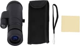 RiToEasysports Telescópio Monocular, Monocular de Alta Potência Com Zoom de 6x a 18x Com Lente Totalmente Multirrevestida e Armadura de Borracha para Observação de Pássaros, Caça,