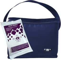 CK Presentes Bolsa Térmica Pequena para Insulina e Medicamentos + gel Cor:M-KIT06AZ