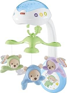 Super Móbile Ursinhos Fofinhos 3 em 1 Fisher Price, Mattel, Branco