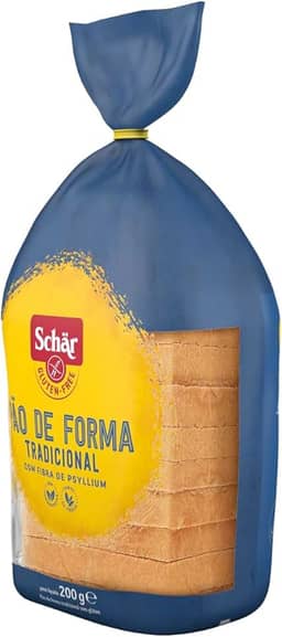 Pão de forma trdicional sem Glúten sem lactose Schär