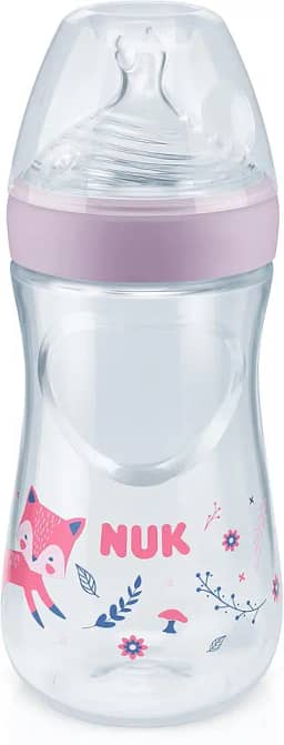 NUK Mamadeira Essence Tc Smart Flow 270 Ml S2 - Girl