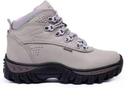 Bota Feminina Adventure Trilha Trabalho Passeio Couro legitimo Conforto