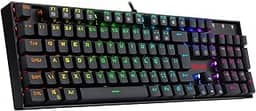Teclado Gamer Redragon Mec Mitra Brown K551Rgb-1