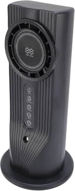 Cryfokt Ar condicionado portátil, 100 ml, 6 velocidades, USB 3 em 1 evaporativo, mini ar-condicionado, ventilador de refrigeração, umidificador com função de temporizador 6H para quarto, acampamento