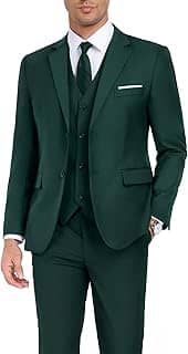 Terno masculino slim fit 3 peças vestido de casamento conjunto terno dois botões terno negócios blazer jaqueta colete calça com gravata