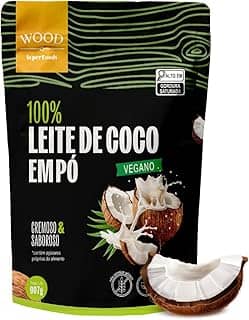 Leite de Coco em Pó 100% Puro Vegano Sem Lactose 907g