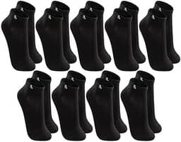 Kit 09 Pares Meia Lupo Sport Cano Curto Algodão Adulto