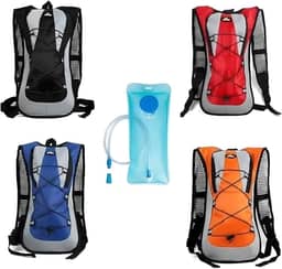 Mochila de Hidratação para Bike e Ciclismo – Bolsa Impermeável Com Reservatório – Leve, Compacta, Esportiva – Corrida, Trilha, MTB e Esportes