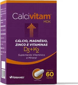 Herbamed Calcivitam 600Mg 60 Cápsulas -