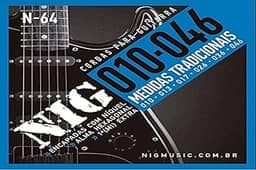 Cordas Para Guitarra, Rouxinol, 010/046, Tradicional