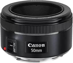 Lente EF 50mm/1.8 STM - Objetiva, Canon, Preto
