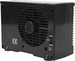 Fockety Mini Ar Condicionado, 2 Ar Condicionado Portátil Ajustável para Carro, Umidificador de Refrigerador de Ar Evaporativo DC12V, Ventilador de Refrigeração Pessoal Silenciosa para