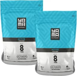 Kit 2 Pó Descolorante Tradicional Profissional 8 Tons Efeito Rápido Yama Refil 300g