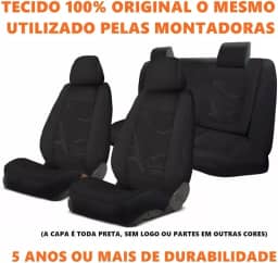 Capa Para Banco de Carro em Tecido Automivo Universal (Sandero Stepway)