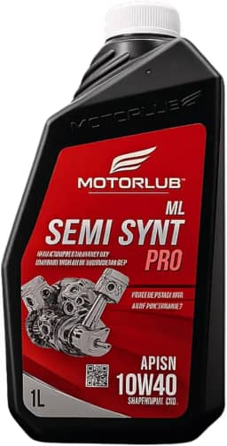 Oleo De Motor 10w40 Api Sn Semissintético Pro 1 Litro
