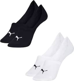 Kit 2 Pares Meia Puma Super Invisível Esportiva Masculino Adulto