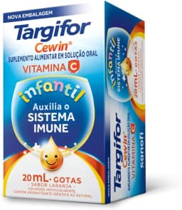 Targifor Cewin Vitamina C em gotas 200 mg/mL