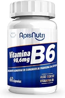Apisnutri Suplemento de Vitamina B6, 60 Capsulas