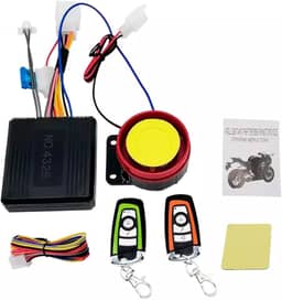 Alarme moto, partida remota, controle, sensor de movimento,segurança moto, proteção moto, alarme motocicleta, trava eletrônica, alarme inteligente, bloqueio motor, sirene antifurto.