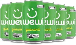 Guaraná Orgânico Lata 350ml pacote com 6unidades