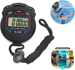 Cronometro Digital de Mão Temporizador Timer Cronômetro Alarme Esportivo Para Academia Corrida Crossfit Mao À Prova D’água