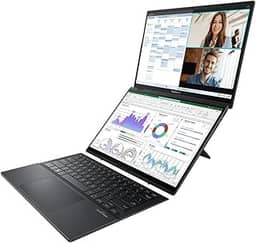 Zenbook Duo 14 · Intel Core Ultra 9 · 285H placa Arc Graphics tela 14' touch SSD 1Tb NVMe RAM 32Gb