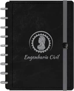 Caderno De Disco ISCOOL Inteligente M Prata Engenharia Civil