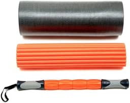 Rolo Liberação Foam Roller 3 Em 1 Miofascial Ativa Odin Fit