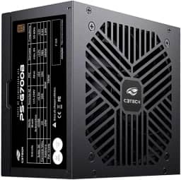 Fonte Gamer C3Tech PS-G700B, Preta, 700w, 80 Plus Bronze, ATX, PFC ativo Bivolt automatico 115/230V