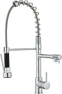 Torneira Cozinha Gourmet Pia Monocomando Extensível 50cm Luxo (Cromado)