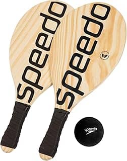 Speedo KIT Racket, Raquete Adulto Unissex, Preto (Black), Único