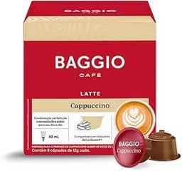 Baggio Cápsulas De Cappuccino Compatível Com Dolce Gusto Contém 8 Cápsulas