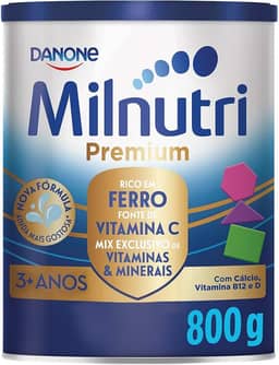 Danone Nutricia Milnutri Premium - Composto Lácteo Idade Pré Escolar 800G